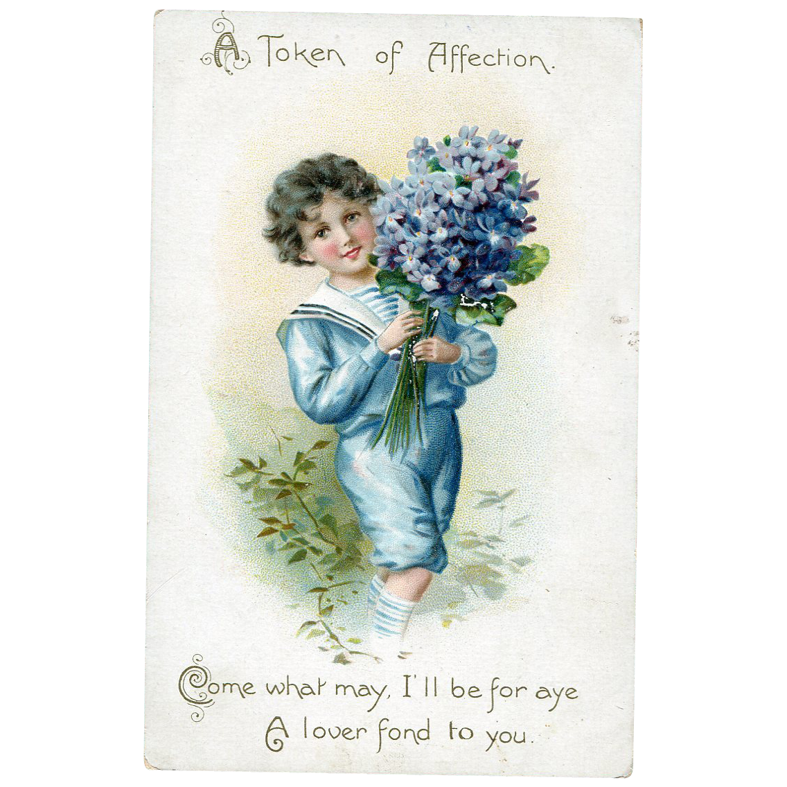 Token of Affection Postcard Token of Affection Postcard