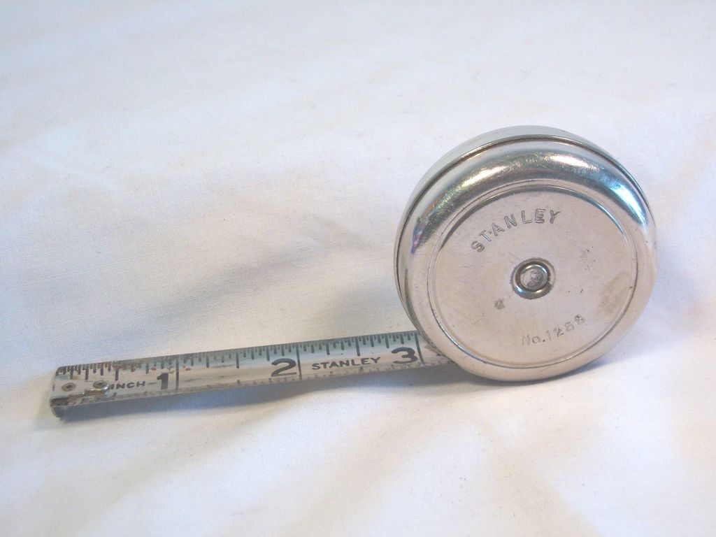 Vintage STANLEY 8 ft.Tape Measure #1268 U.S.A. 1950's Vintage STANLEY 8 ft.Tape Measure #1268 U.S.A. 1950's