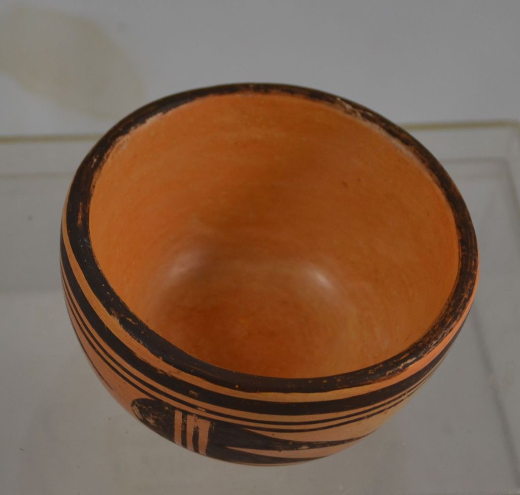 Hopi Bowl or Vase by Myrtle Young Southwest Native Pottery Signed Hopi Bowl or Vase by Myrtle Young Southwest Native Pottery Signed