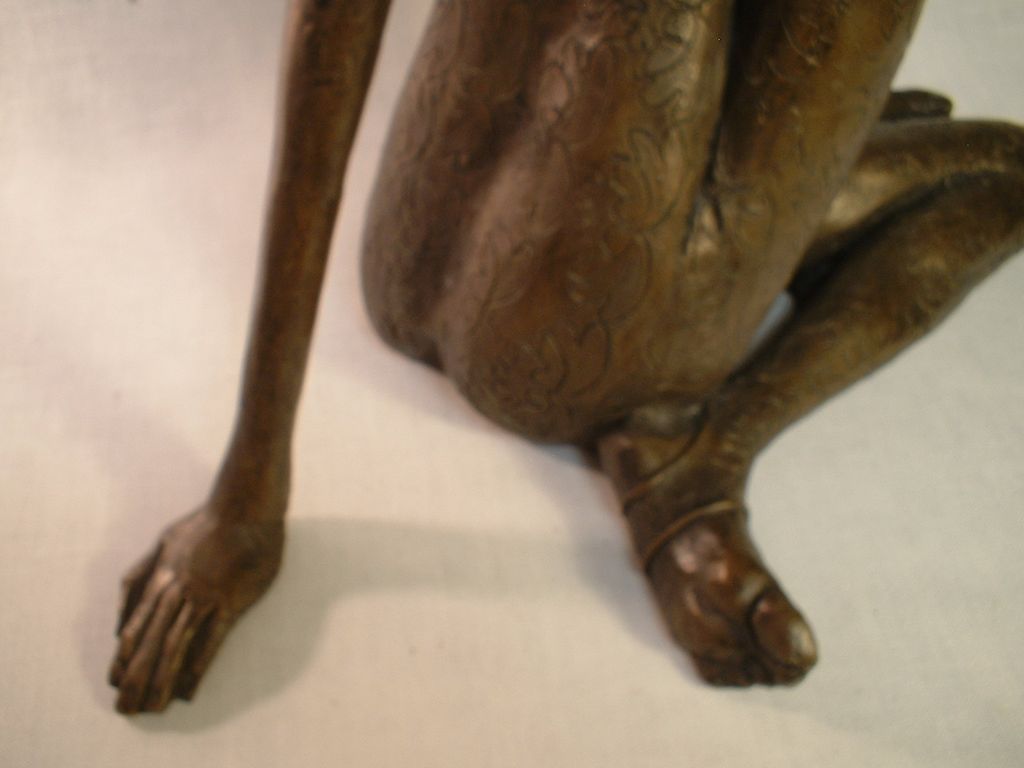 Bronze Tena Mohr Dancer Sculpture Bronze Tena Mohr Dancer Sculpture