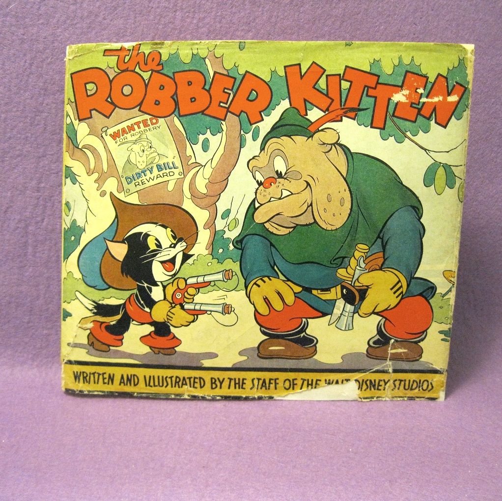 Rare Disney book, Robber Kitten Rare Disney book, Robber Kitten
