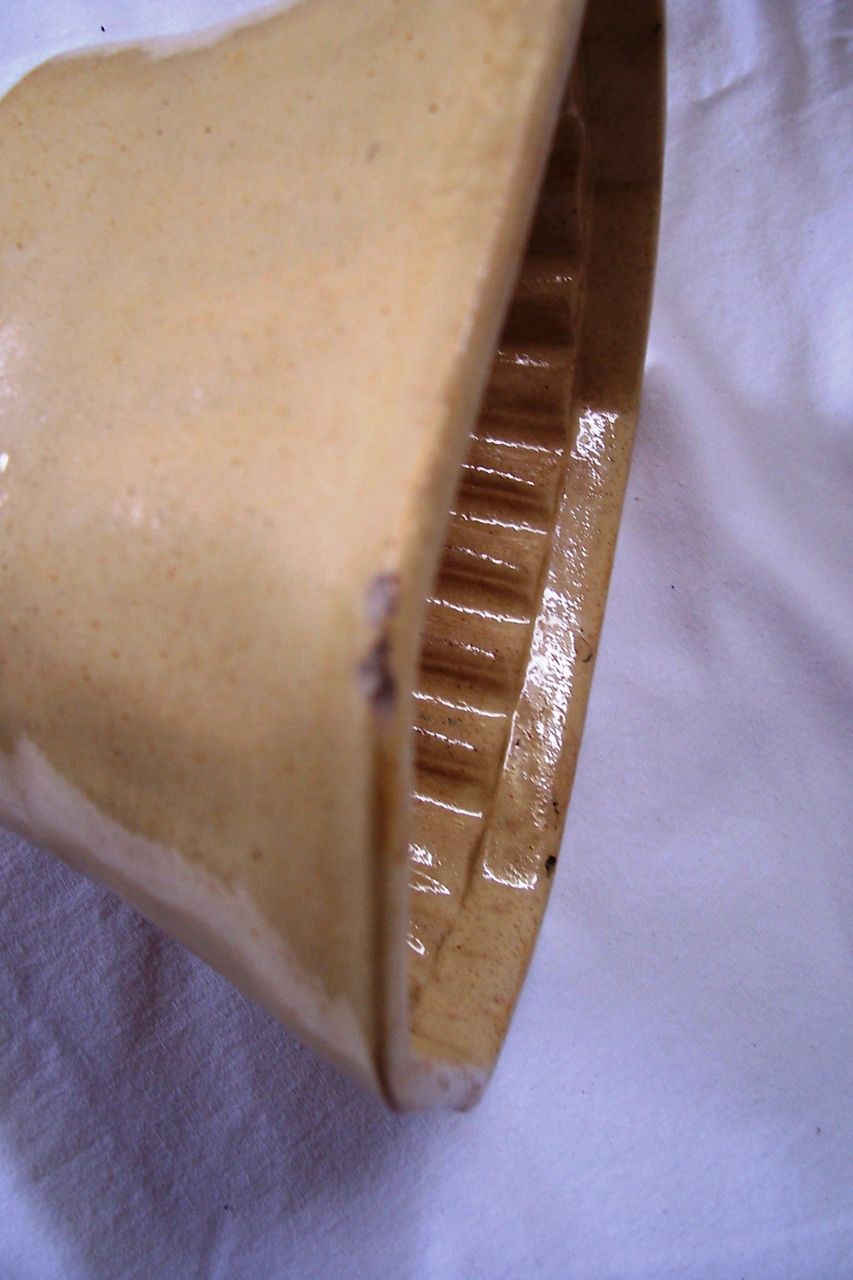 Yellow-Ware Food Mold Yellow-Ware Food Mold