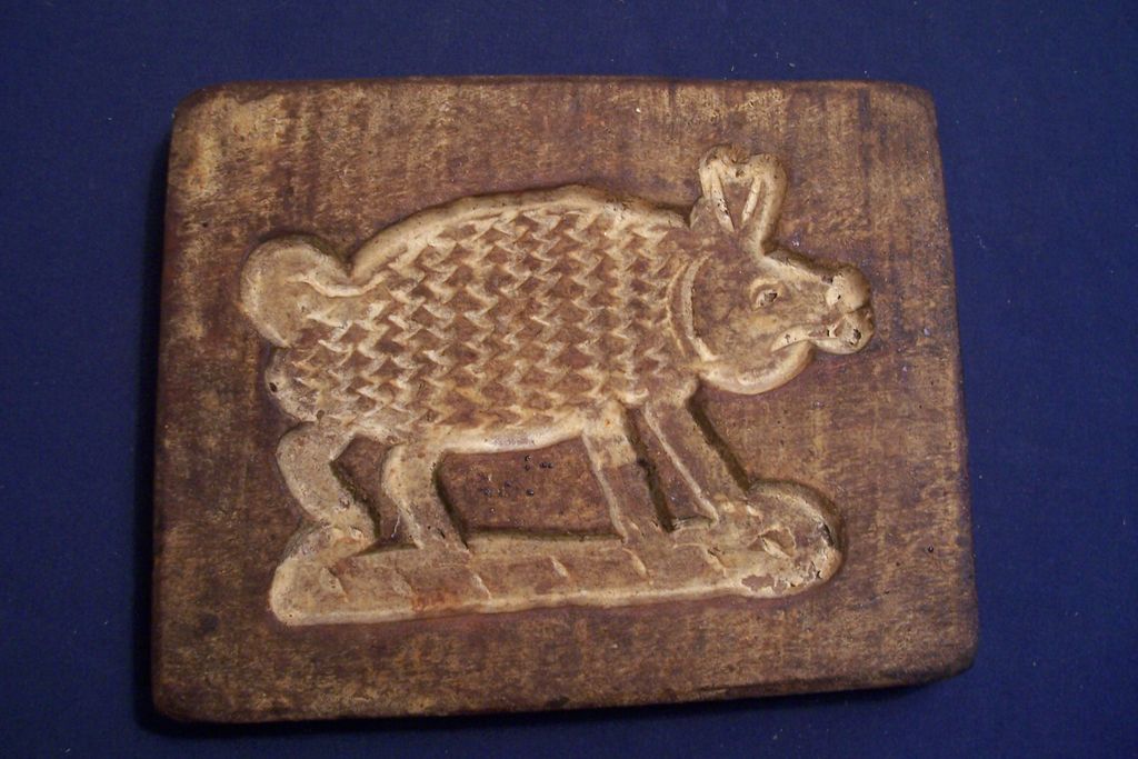 Primitive-Folk Art Hand Chiseled "PIG" Mold Primitive-Folk Art Hand Chiseled "PIG" Mold