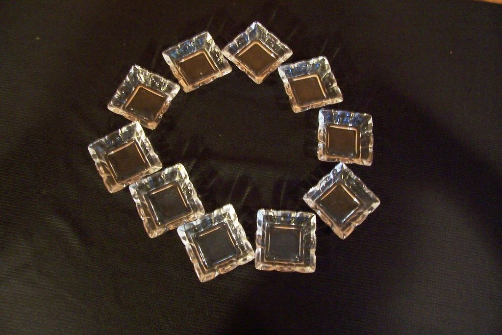 Heisey Salts, Set of Ten Heisey Salts, Set of Ten