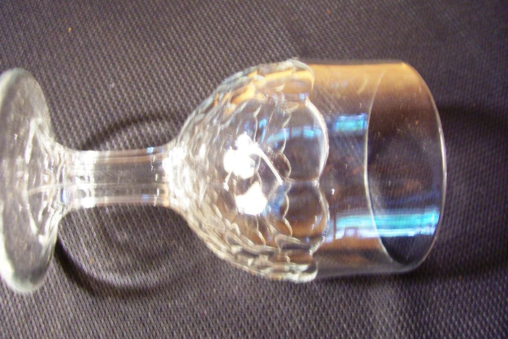 EAPG Goblet, " Honey-Comb & Diamond" Pattern, 1860's EAPG Goblet, " Honey-Comb & Diamond" Pattern, 1860's