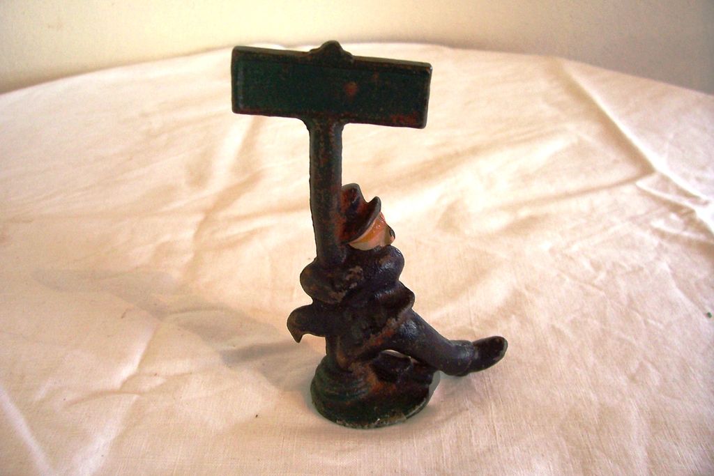 Bottle Opener, CI Figural Bottle Opener, CI Figural