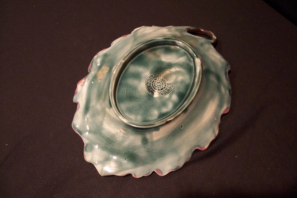 Majolica, Bread Plate, Etruscan Majolica, Bread Plate, Etruscan