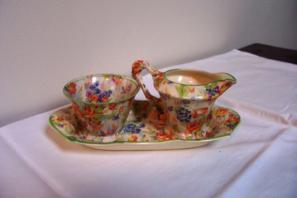 CHINTZ Cream & Sugar Set CHINTZ Cream & Sugar Set