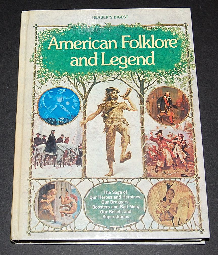 1978 American Folklore and Legend Hardcover Book from