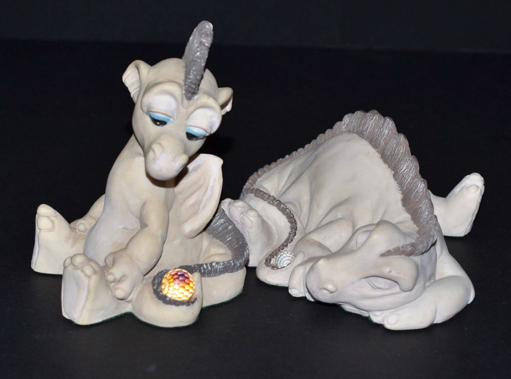 World of Krystonia ~ Owhey & Grazzi Dragon Figurines World of Krystonia ~ Owhey & Grazzi Dragon Figurines