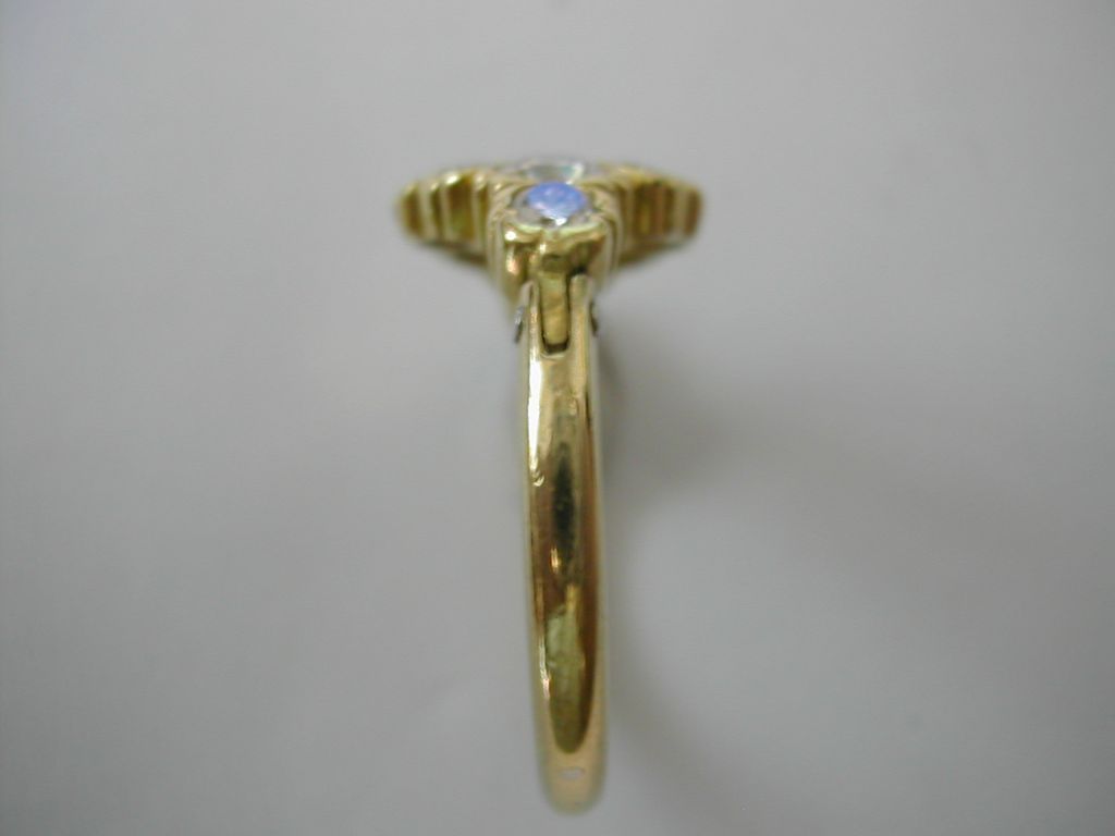 Classic EXPANDING Sapphire & Diamond Cluster Ring Classic EXPANDING Sapphire & Diamond Cluster Ring