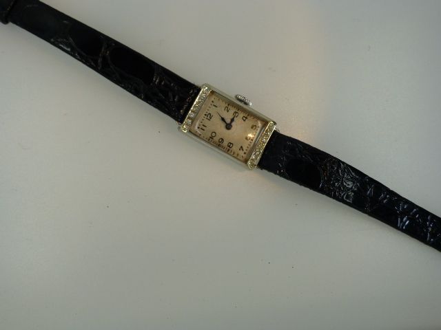 Ladies 18k & Diamond Wrist Watch Ladies 18k & Diamond Wrist Watch