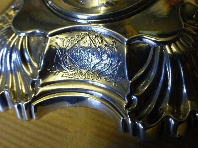 1747...Pair of fine SILVER George II English Candle Sticks Full Hallmarks for 1747 1747...Pair of fine SILVER George II English Candle Sticks Full Hallmarks for 1747