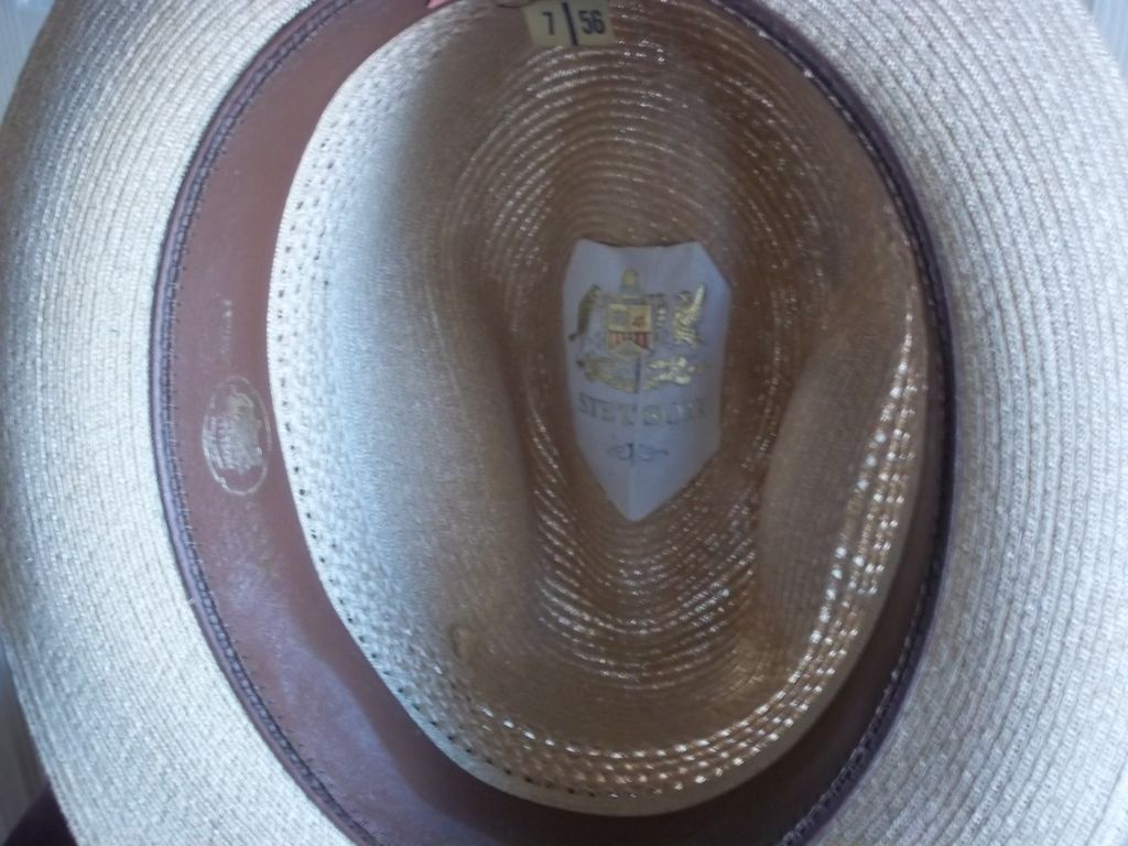 Straw Stetson Fedora Straw Stetson Fedora