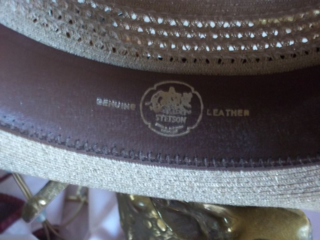 Straw Stetson Fedora Straw Stetson Fedora