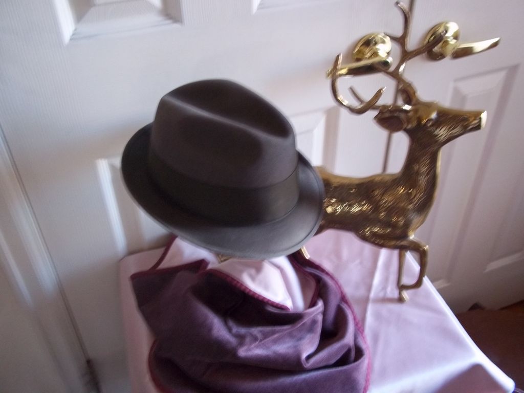 Champ Triumph Coca-Brown Beaver Fur Felt Fedora Champ Triumph Coca-Brown Beaver Fur Felt Fedora