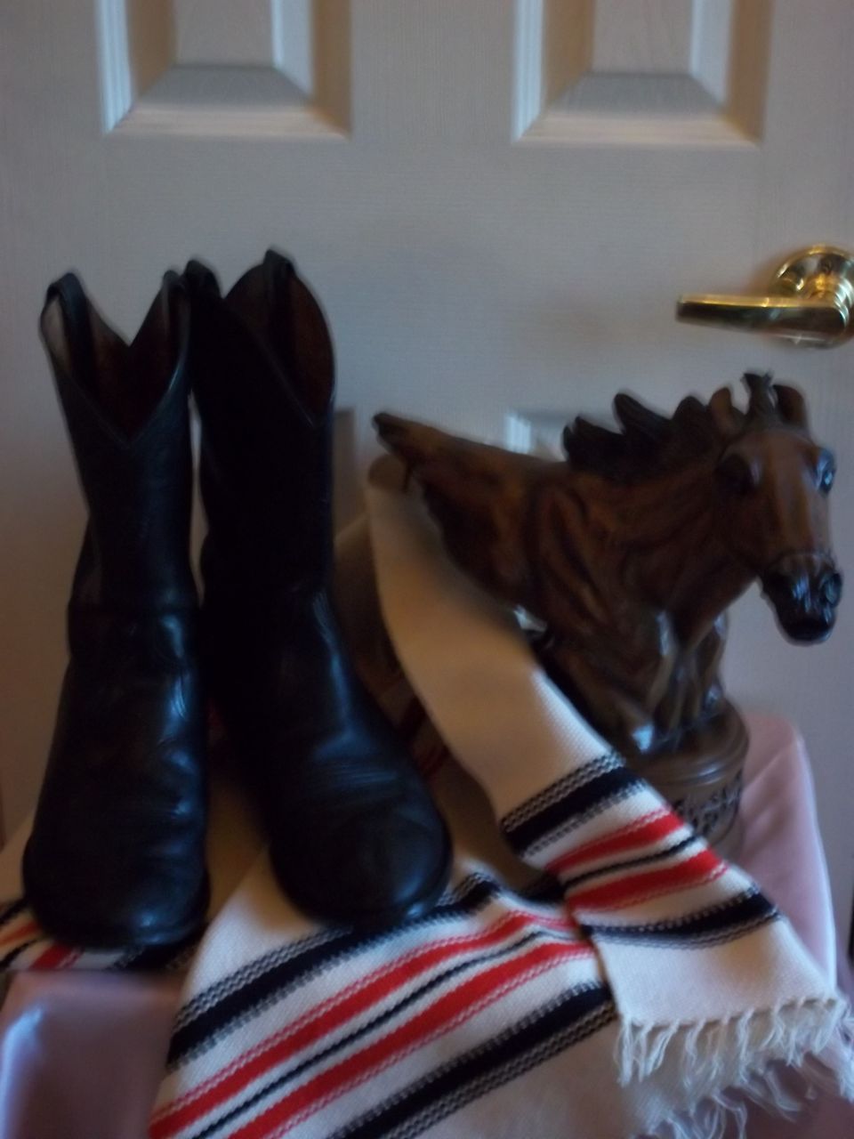 Black Ariat Roper Cowboy Boots Black Ariat Roper Cowboy Boots