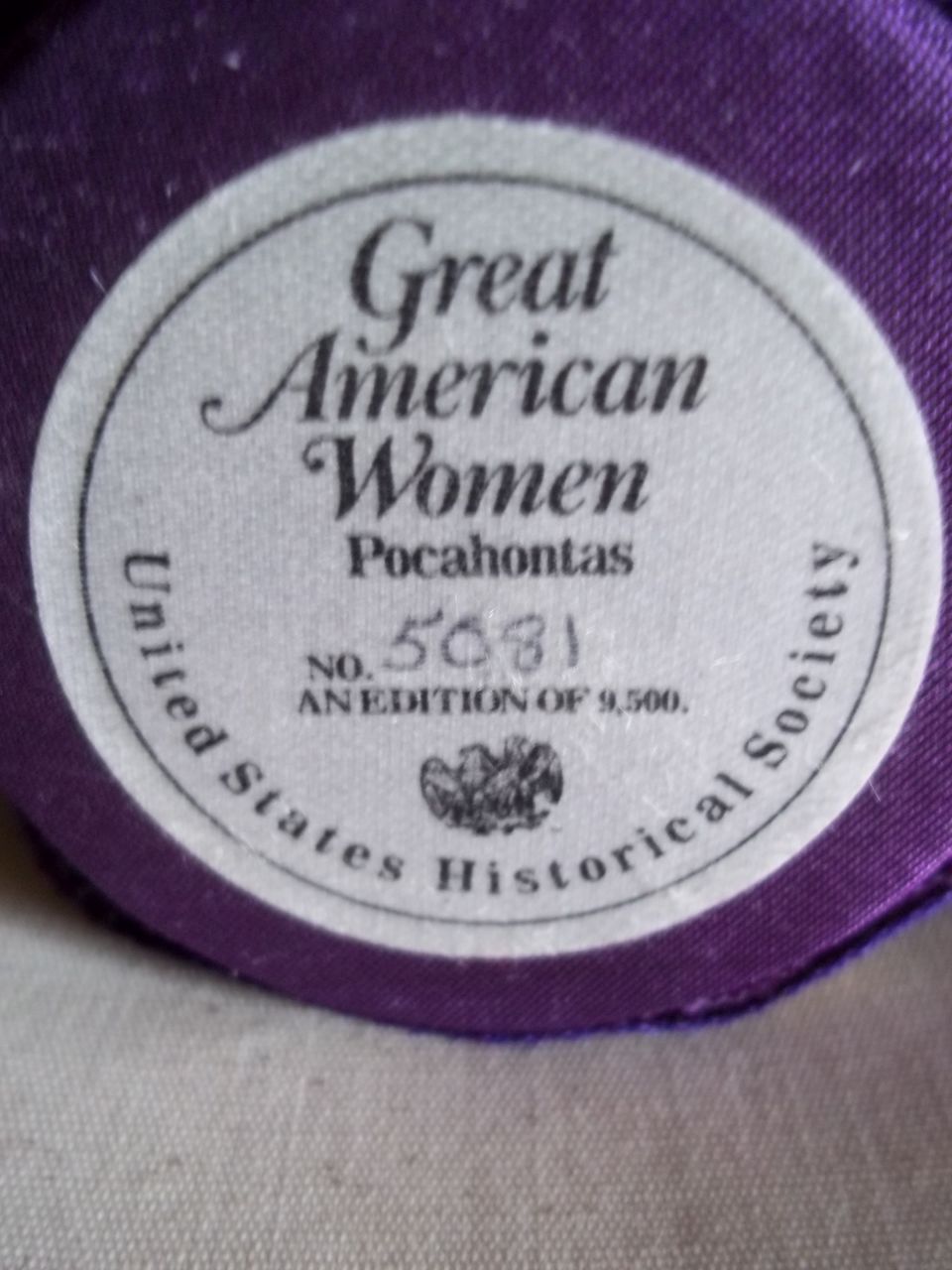Great American Women Series: Pocahontas Great American Women Series: Pocahontas
