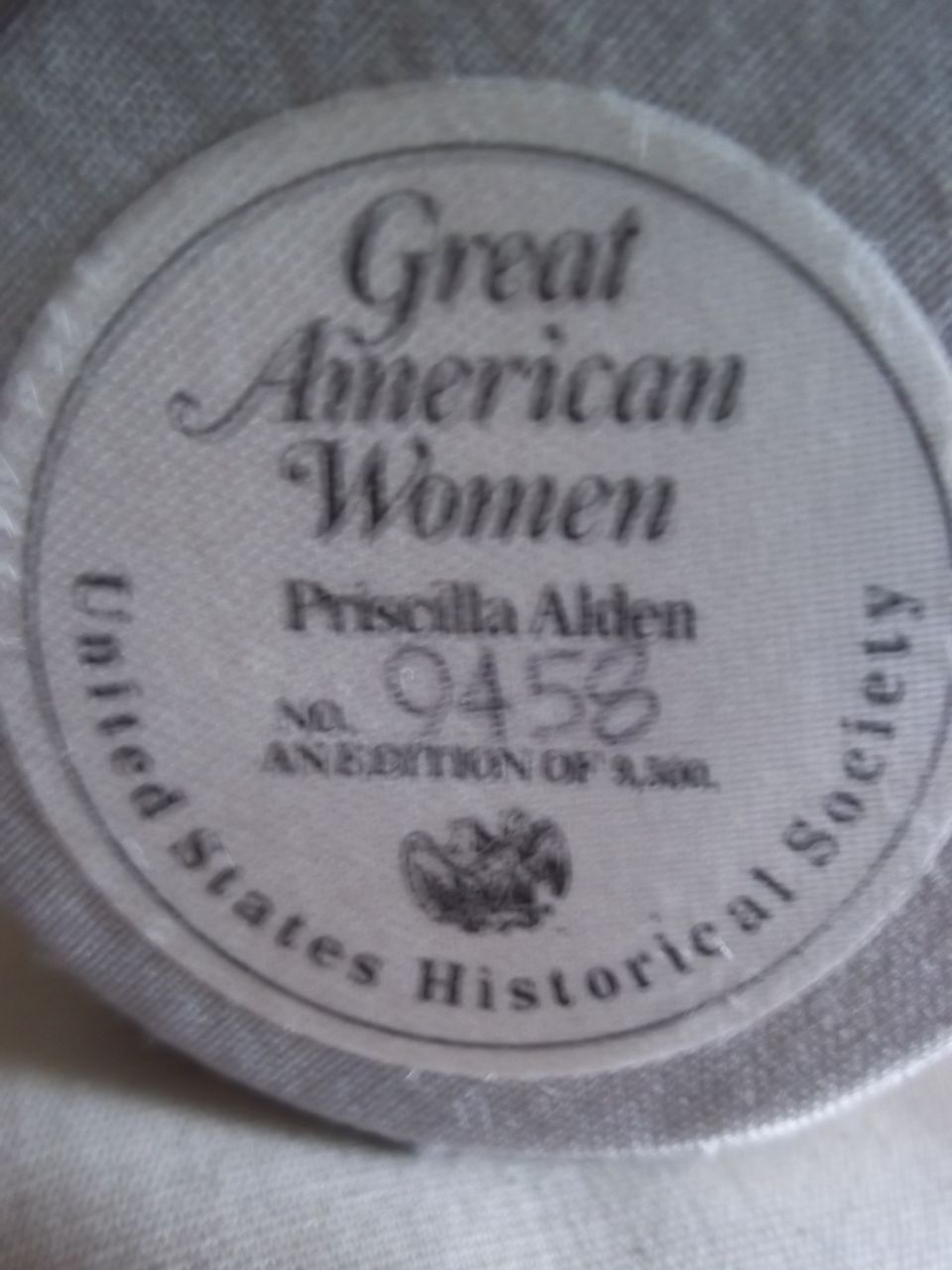Great American Women Series: Priscilla Alden Great American Women Series: Priscilla Alden