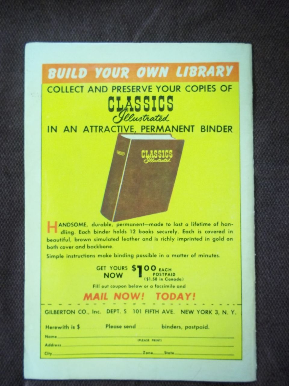 Classics Illustrated No. 90 Green Mansions Classics Illustrated No. 90 Green Mansions