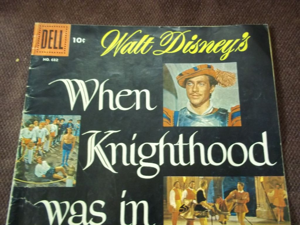 Dell Comics No. 682 Walt Disney's When Knighthood Was in Flower 1953 Dell Comics No. 682 Walt Disney's When Knighthood Was in Flower 1953