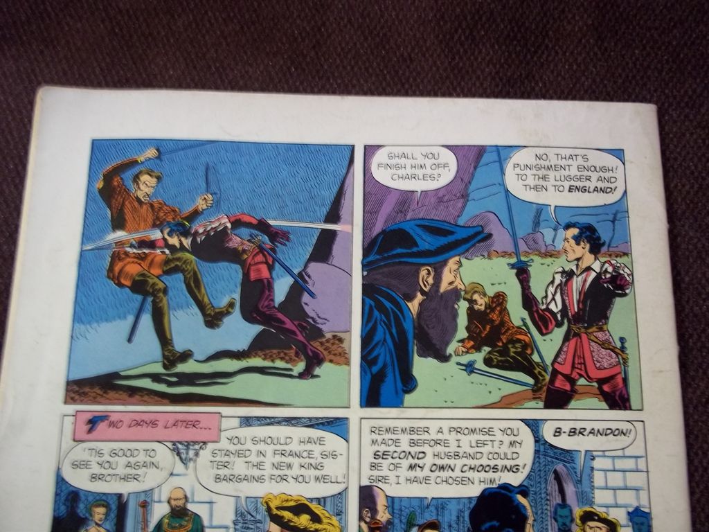 Dell Comics No. 682 Walt Disney's When Knighthood Was in Flower 1953 Dell Comics No. 682 Walt Disney's When Knighthood Was in Flower 1953