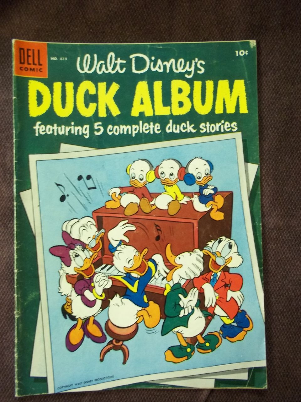 Dell Comics Walt Disney's Duck Album No. 611 1954 Dell Comics Walt Disney's Duck Album No. 611 1954
