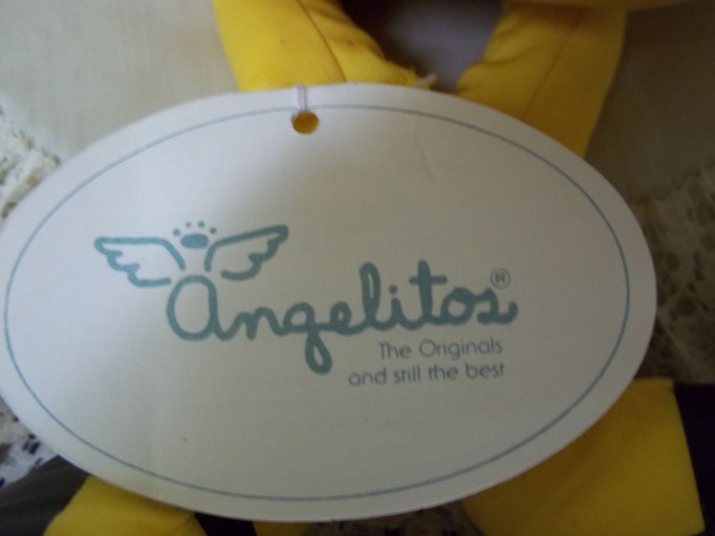 Vintage Angelitos Stuffed Sculpture: Perfect Pear Vintage Angelitos Stuffed Sculpture: Perfect Pear