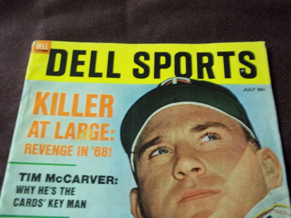 Dell Sports Magazine No. 63, July 1968 Dell Sports Magazine No. 63, July 1968