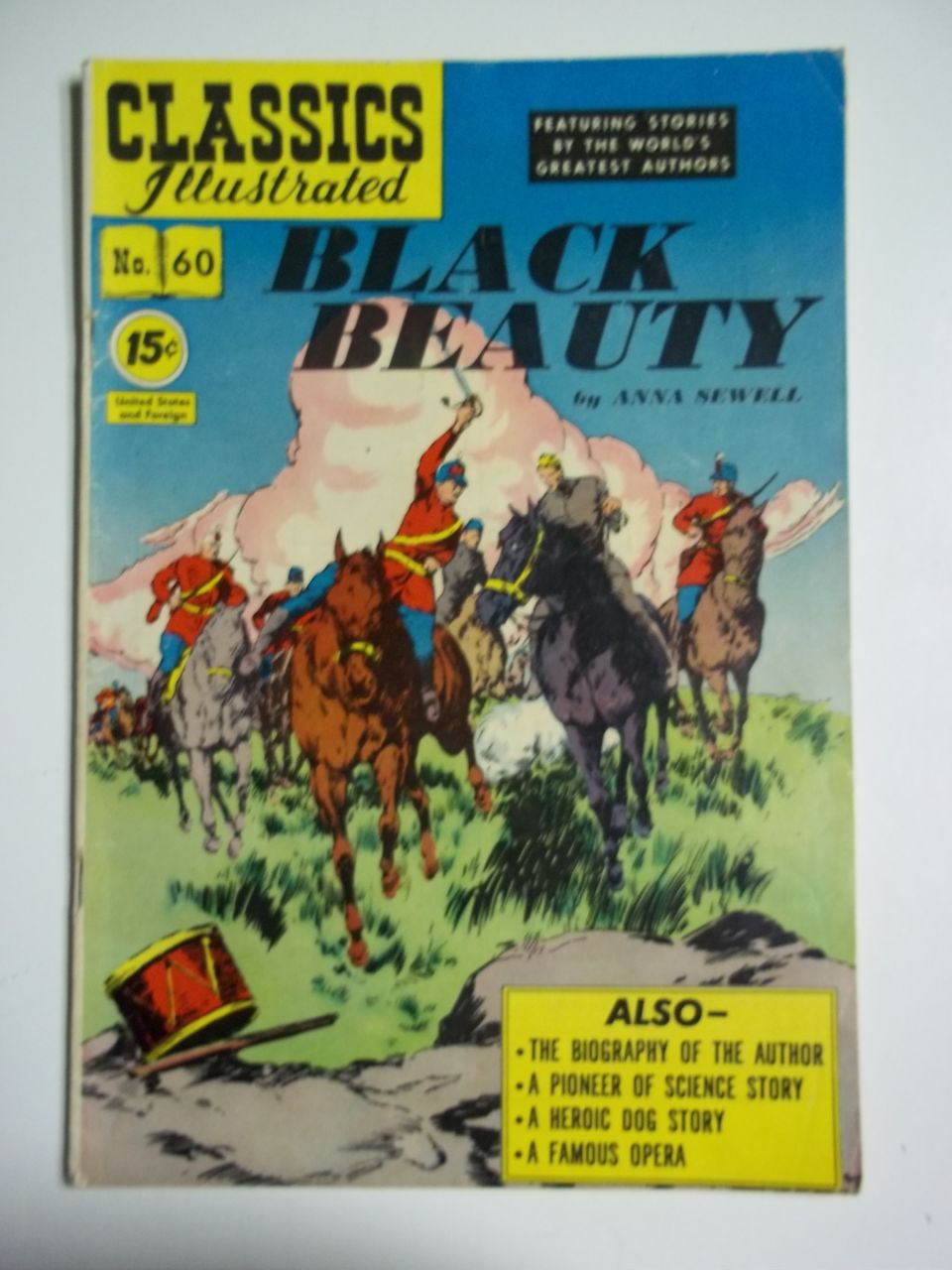 Classics Illustrated No. 60 Black Beauty HRN 85 Classics Illustrated No. 60 Black Beauty HRN 85
