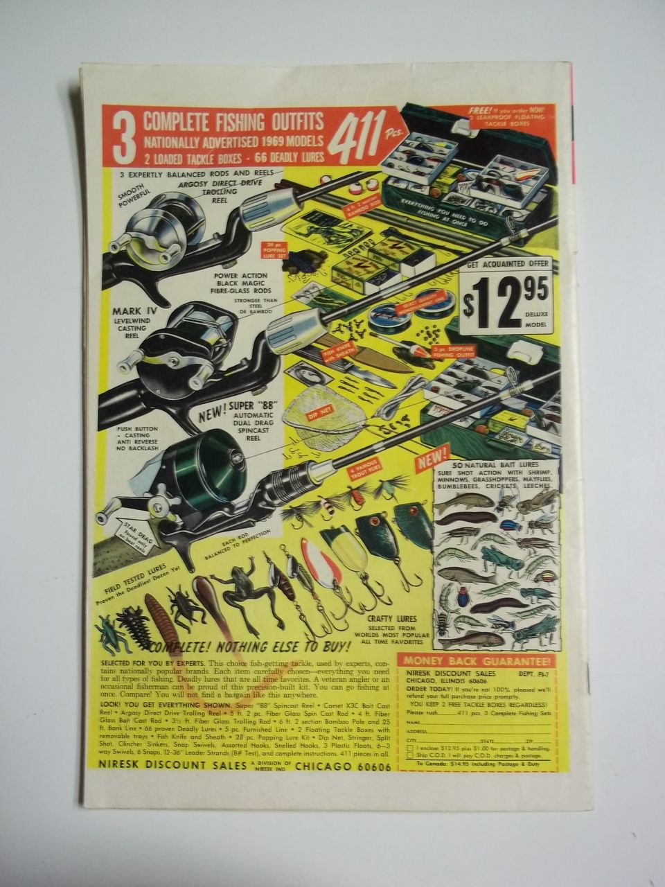 RARE! Gold Key Comics Voyage to the Bottom of the Sea No. 15 June 1969 RARE! Gold Key Comics Voyage to the Bottom of the Sea No. 15 June 1969