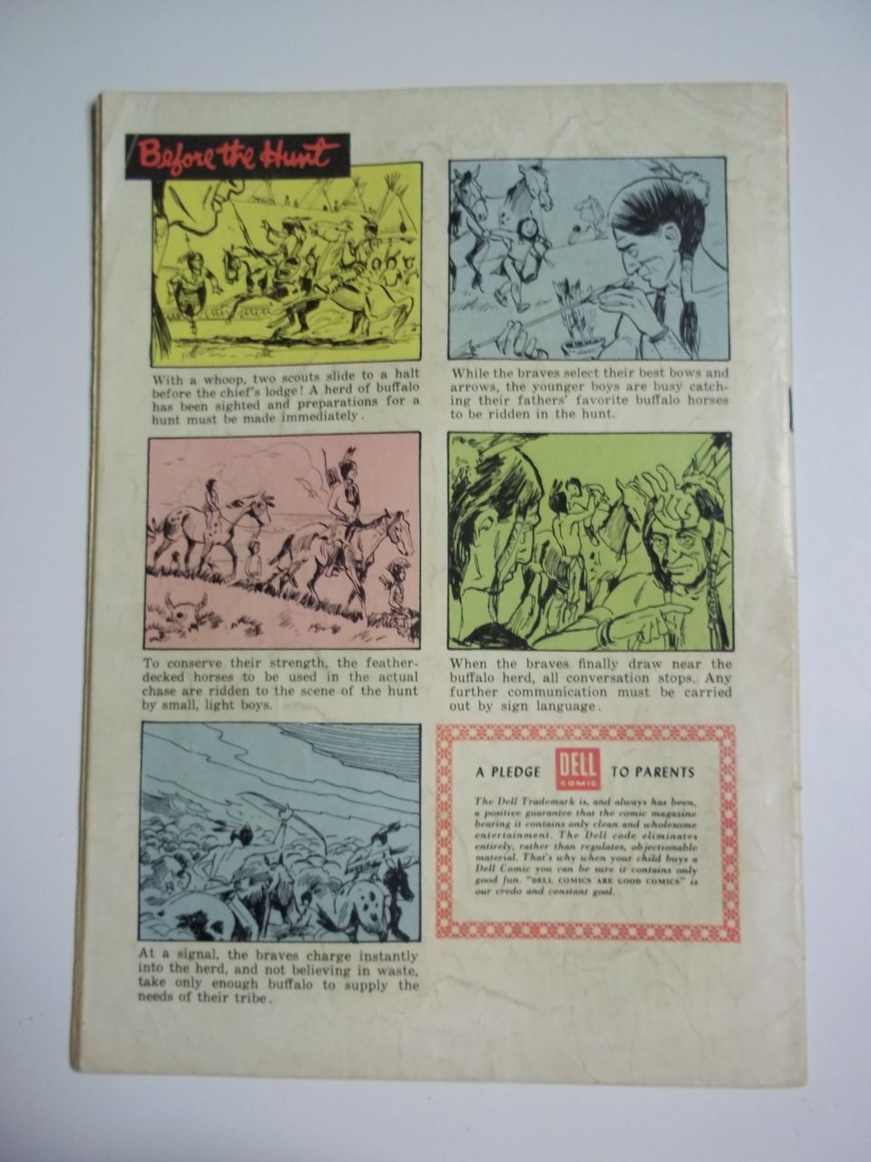 Dell Comics Little Beaver No. 817 1957 Dell Comics Little Beaver No. 817 1957