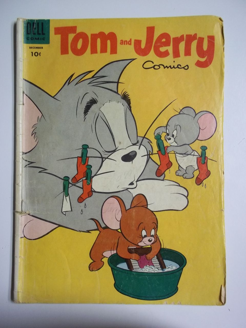 Dell Comics Tom and Jerry No. 125 1954 Dell Comics Tom and Jerry No. 125 1954