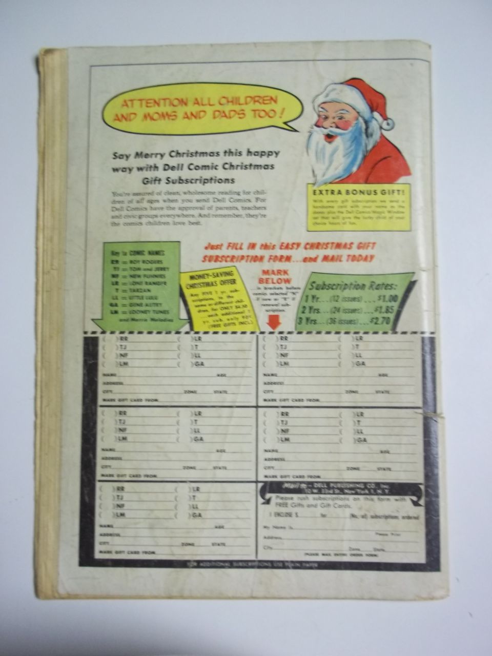 Dell Comics Tom and Jerry No. 125 1954 Dell Comics Tom and Jerry No. 125 1954