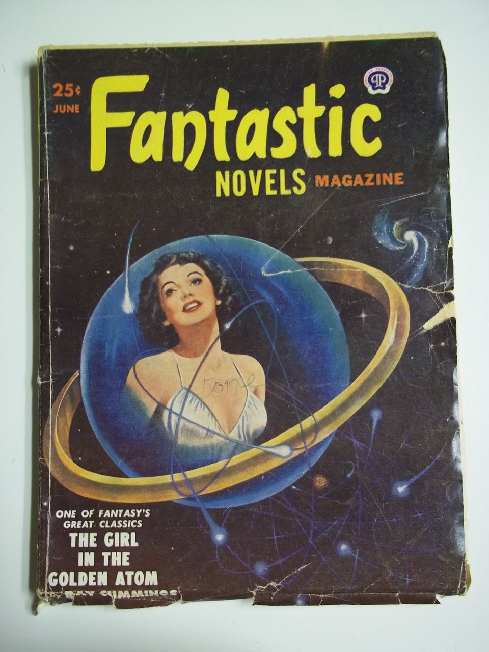 Fantastic Novels Magazine No. 1 Vol. 5 1951 Sci-Fi Pulp Science Fiction Magazine Fantastic Novels Magazine No. 1 Vol. 5 1951 Sci-Fi Pulp Science Fiction Magazine