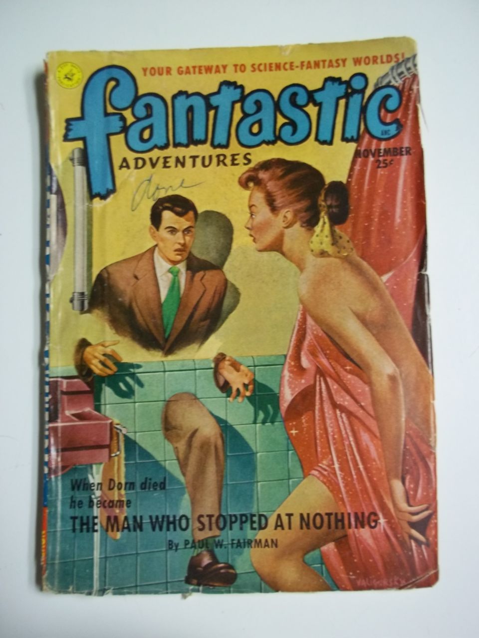Fantastic Adventures No. 11 Vol. 13 1951 Sci Fi Pulp Science Fiction Magazine Fantastic Adventures No. 11 Vol. 13 1951 Sci Fi Pulp Science Fiction Magazine
