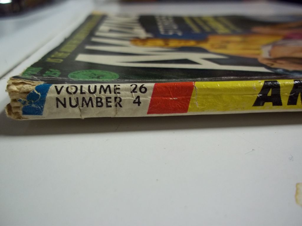 Amazing Stories No. 4 Vol. 26 April 1952 Sci-Fi Pulp Science Fiction Magazine Amazing Stories No. 4 Vol. 26 April 1952 Sci-Fi Pulp Science Fiction Magazine