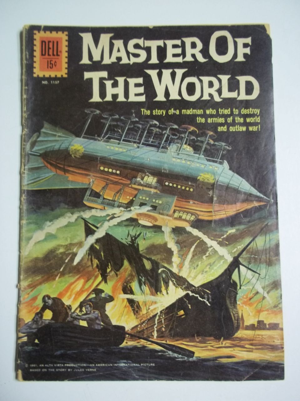 Dell Comics Master of the World No. 1157 1961 Dell Comics Master of the World No. 1157 1961