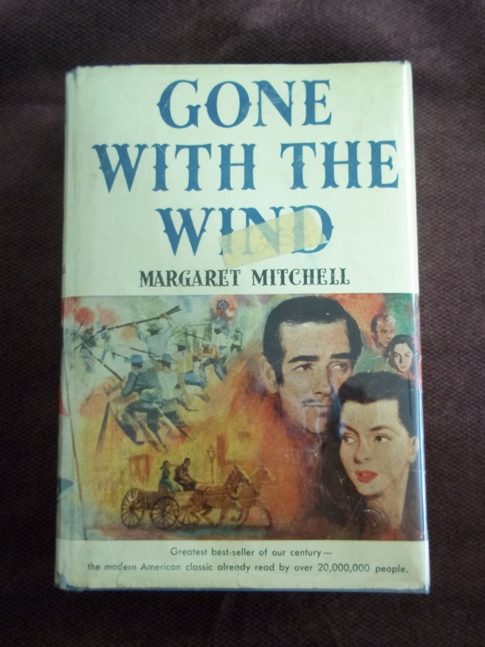Gone With the Wind, Margaret Mitchell, Macmillan Co. 1936 Gone With the Wind, Margaret Mitchell, Macmillan Co. 1936