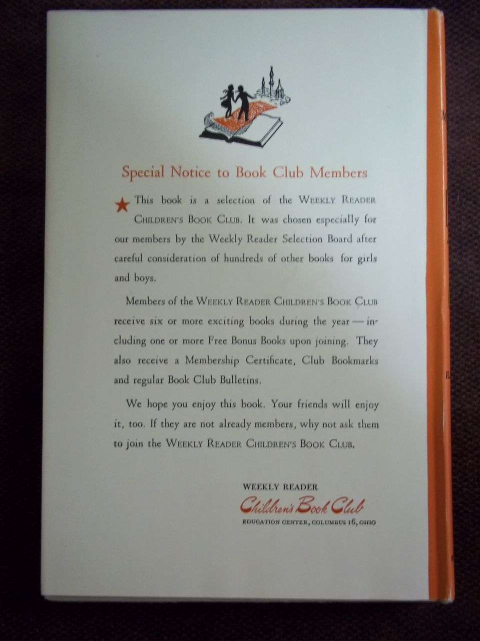 Gift From the Mikado, Elizabeth P. Fleming, Westminster Press 1958: Weekly Reader Children's Book Club Gift From the Mikado, Elizabeth P. Fleming, Westminster Press 1958: Weekly Reader Children's Book Club
