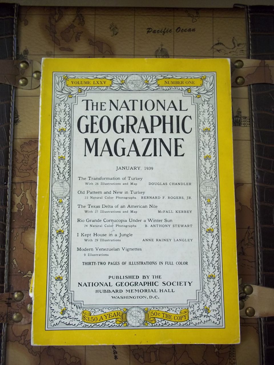 National Geographic Vol. LXXV No. 1 January 1939 National Geographic Vol. LXXV No. 1 January 1939