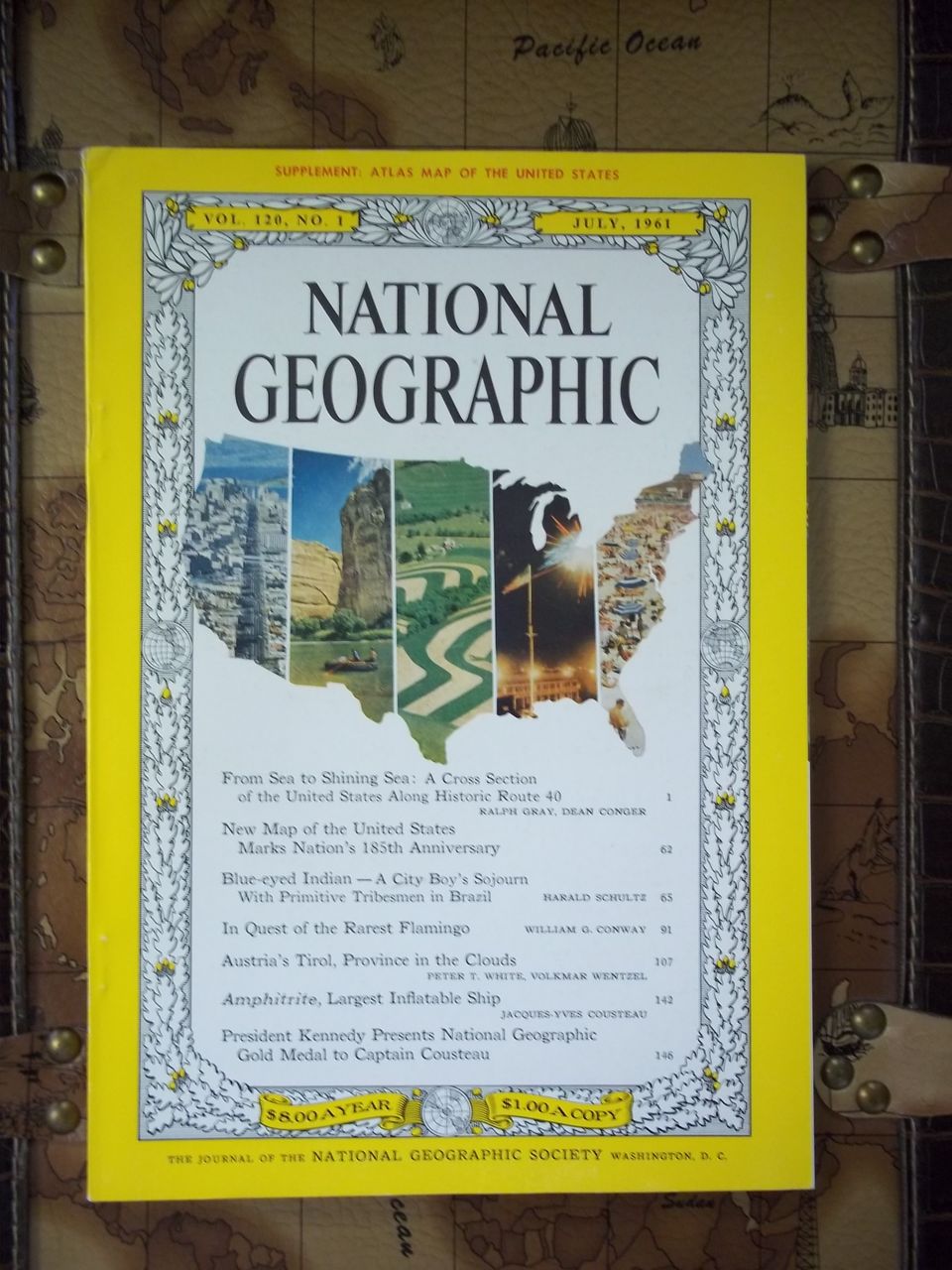 National Geographic Vol. 120, No. 1, July 1961 National Geographic Vol. 120, No. 1, July 1961