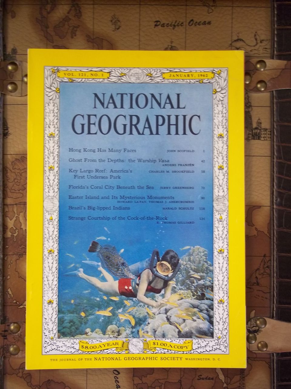 National Geographic Vol. 121, No. 1, January 1962 National Geographic Vol. 121, No. 1, January 1962