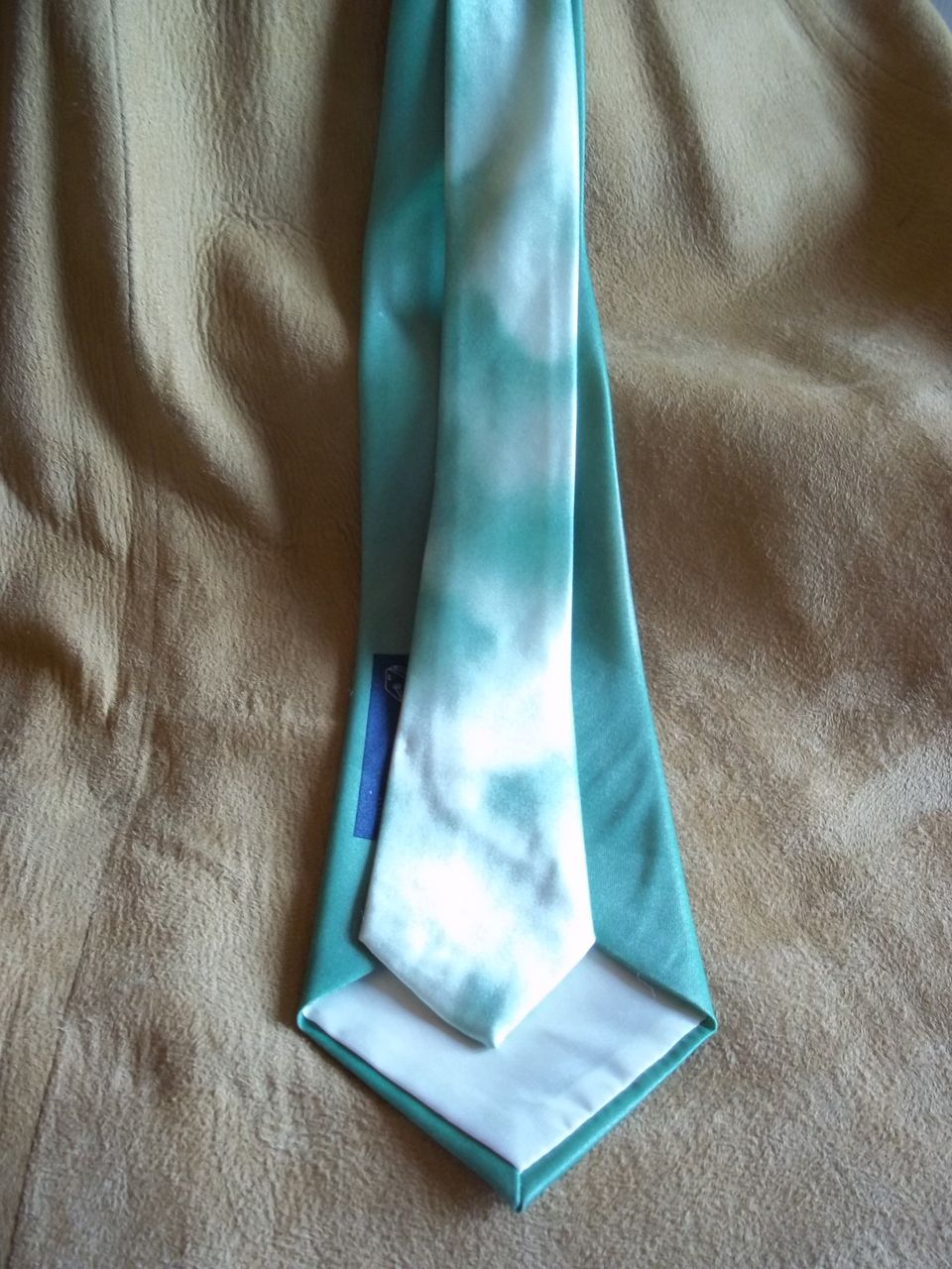 "Thoroughbreds" Vintage Green Silk Photo Tie "Thoroughbreds" Vintage Green Silk Photo Tie
