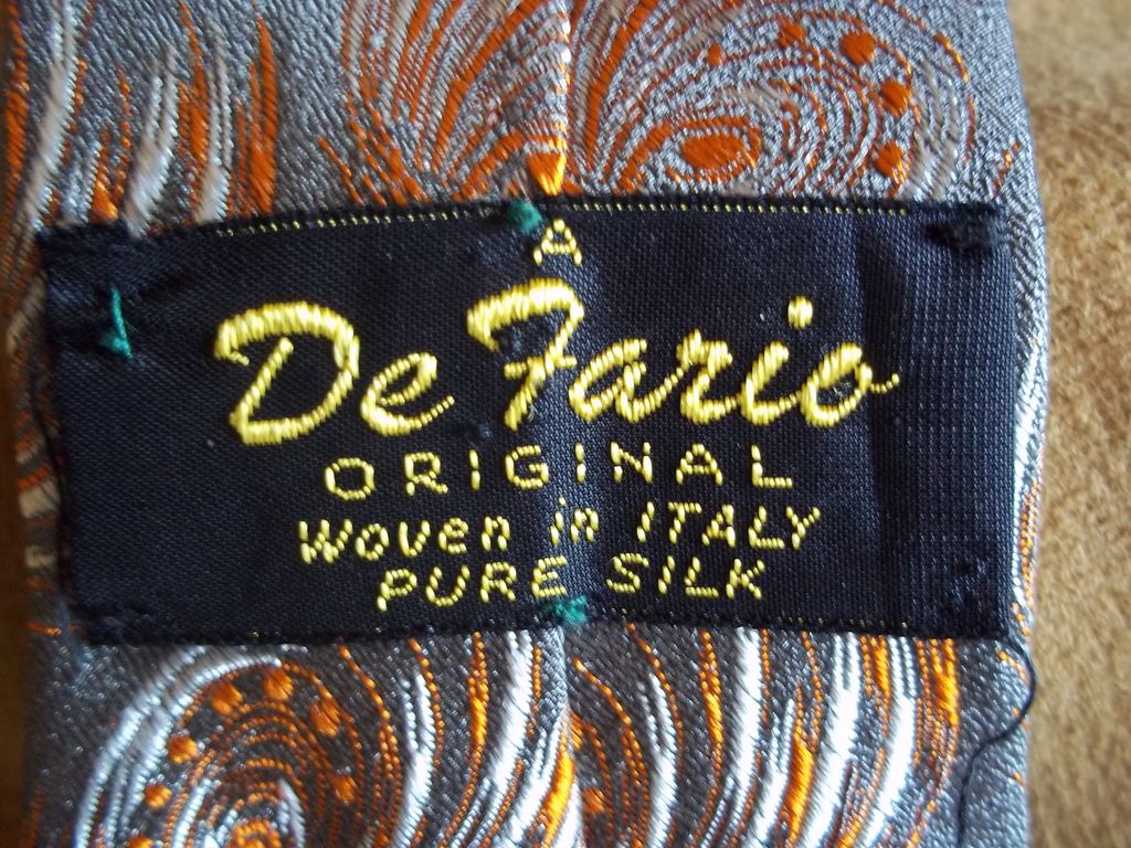 De Fario Italian Silk Tie De Fario Italian Silk Tie