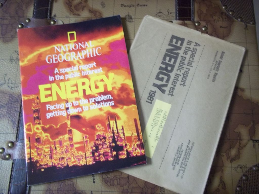 Vintage National Geographic Special Report: Energy, Facing Up to the Problem February 1981 Vintage National Geographic Special Report: Energy, Facing Up to the Problem February 1981