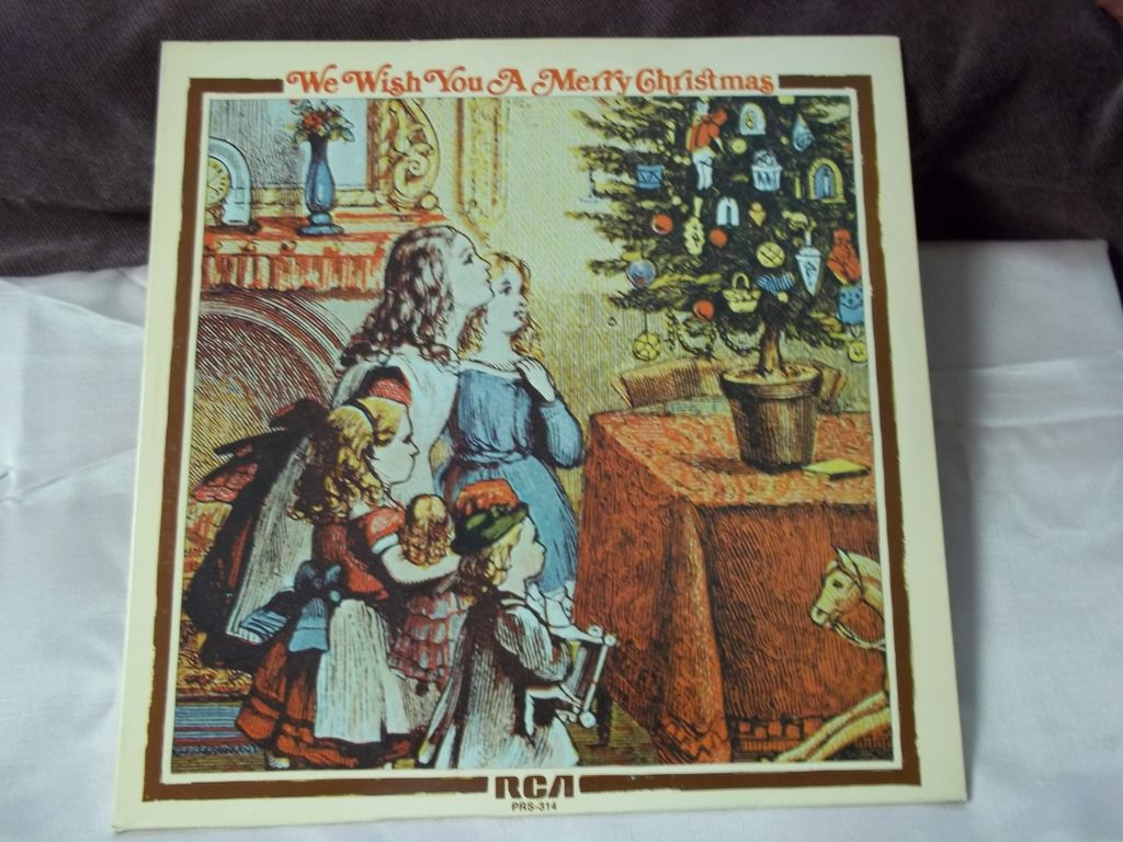 RCA We Wish You a Merry Christmas Vinyl Record 1970 RCA We Wish You a Merry Christmas Vinyl Record 1970