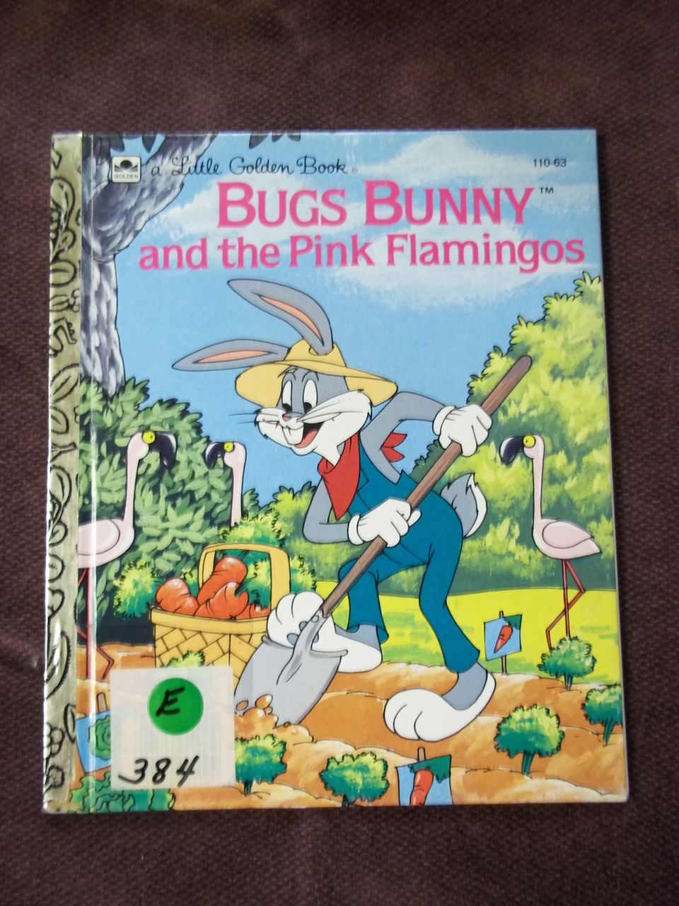 Little Golden Books: Bugs Bunny and the Pink Flamingos Vintage Hardcover 1st Edition Little Golden Books: Bugs Bunny and the Pink Flamingos Vintage Hardcover 1st Edition