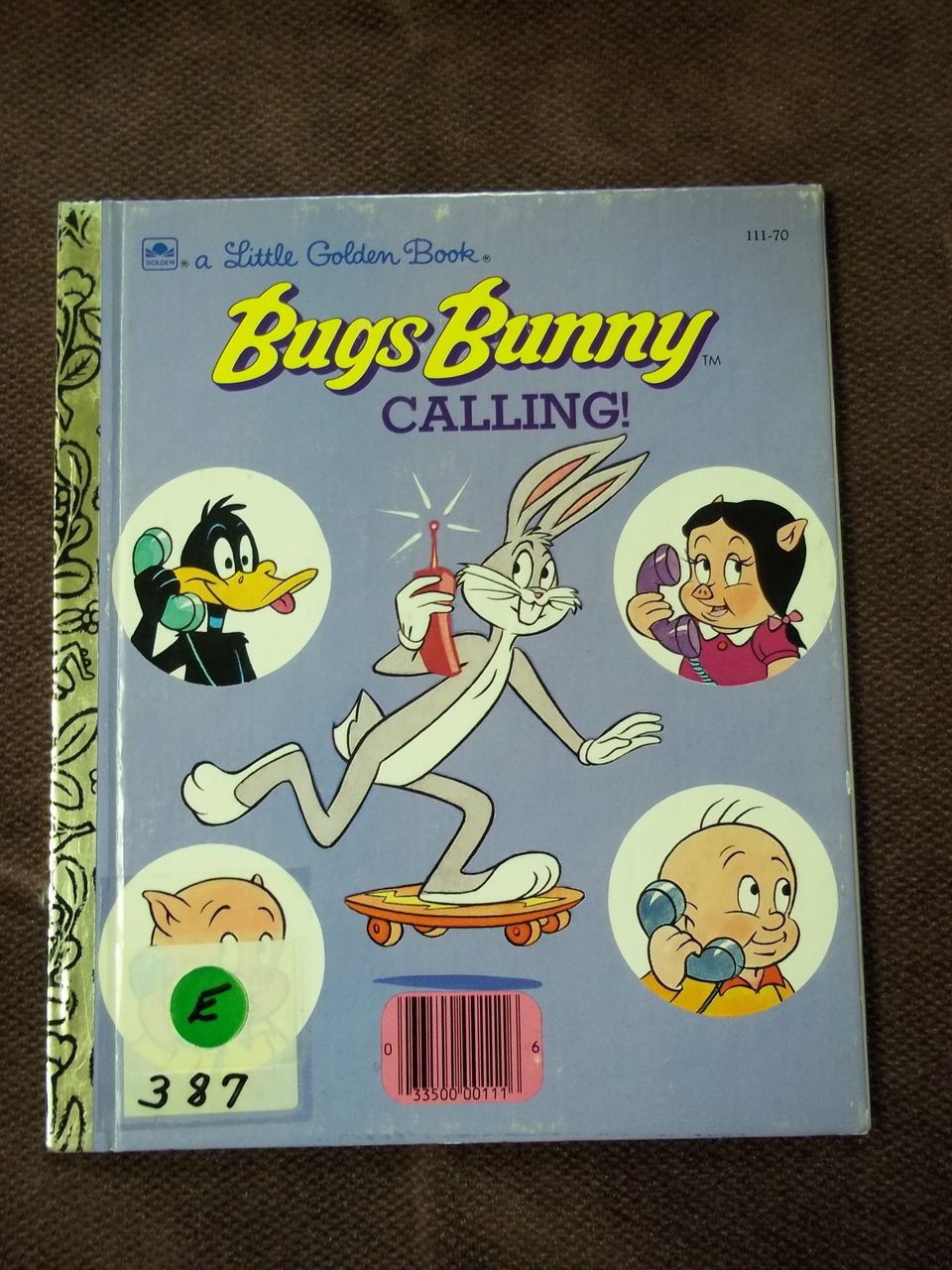 Little Golden Books: Bugs Bunny Calling! Vintage Hardcover First Edition Little Golden Books: Bugs Bunny Calling! Vintage Hardcover First Edition