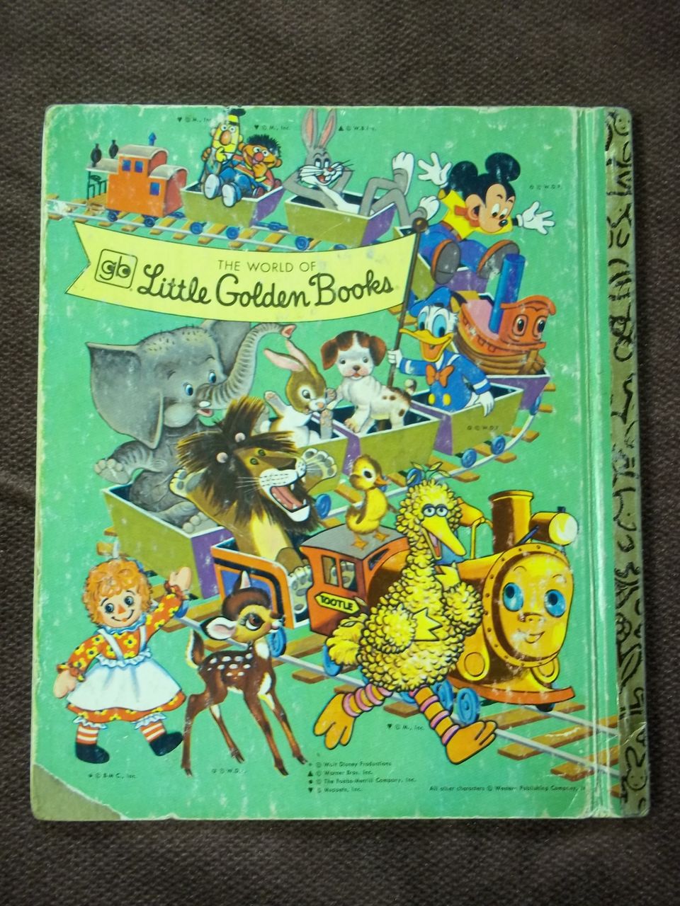 Little Golden Books: Walt Disney's Alice in Wonderland Meets the White Rabbit Vintage Hardcover Little Golden Books: Walt Disney's Alice in Wonderland Meets the White Rabbit Vintage Hardcover